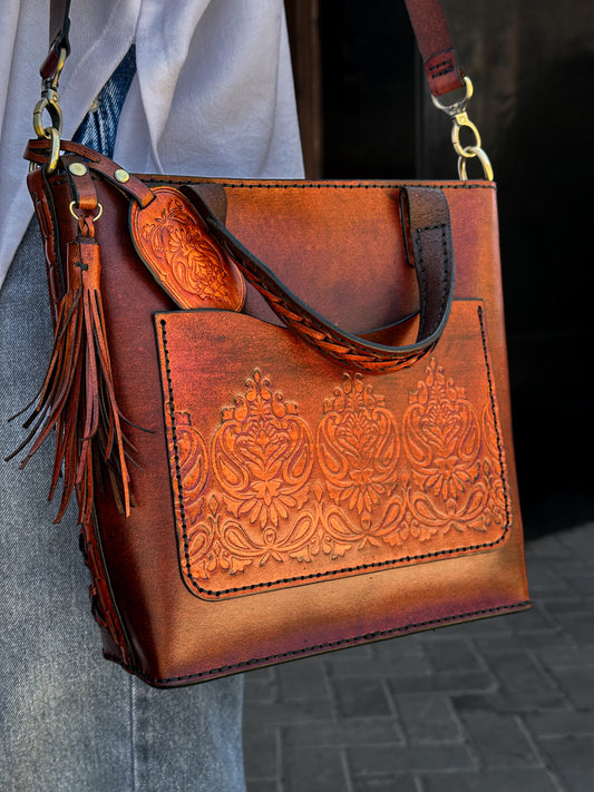 ALMA TOTE BAG In Camel