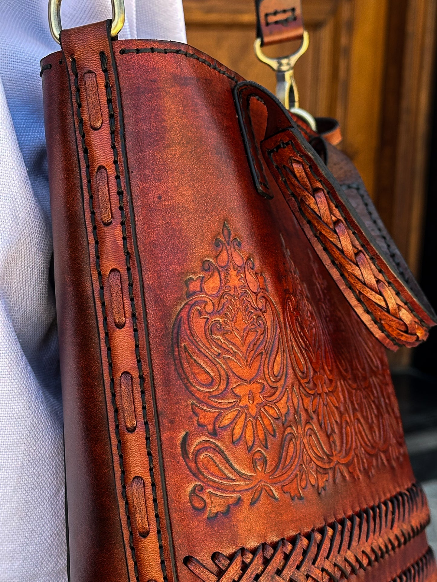 ALMA TOTE BAG In Camel