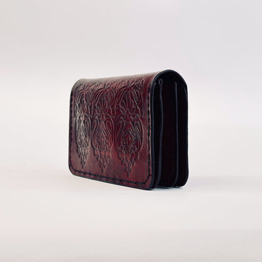 ALMA WALLET in Burgundy