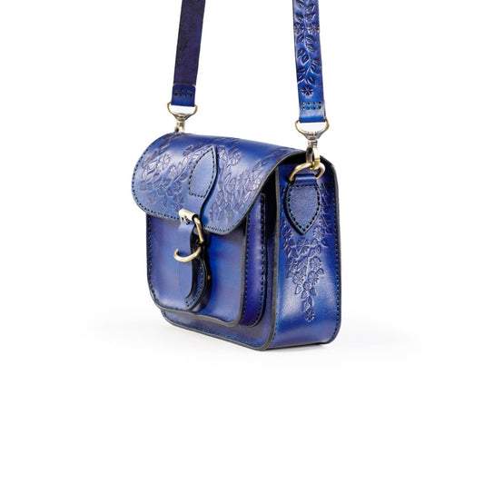 FLORENTIA BAG in Blue - Riham Khairallah