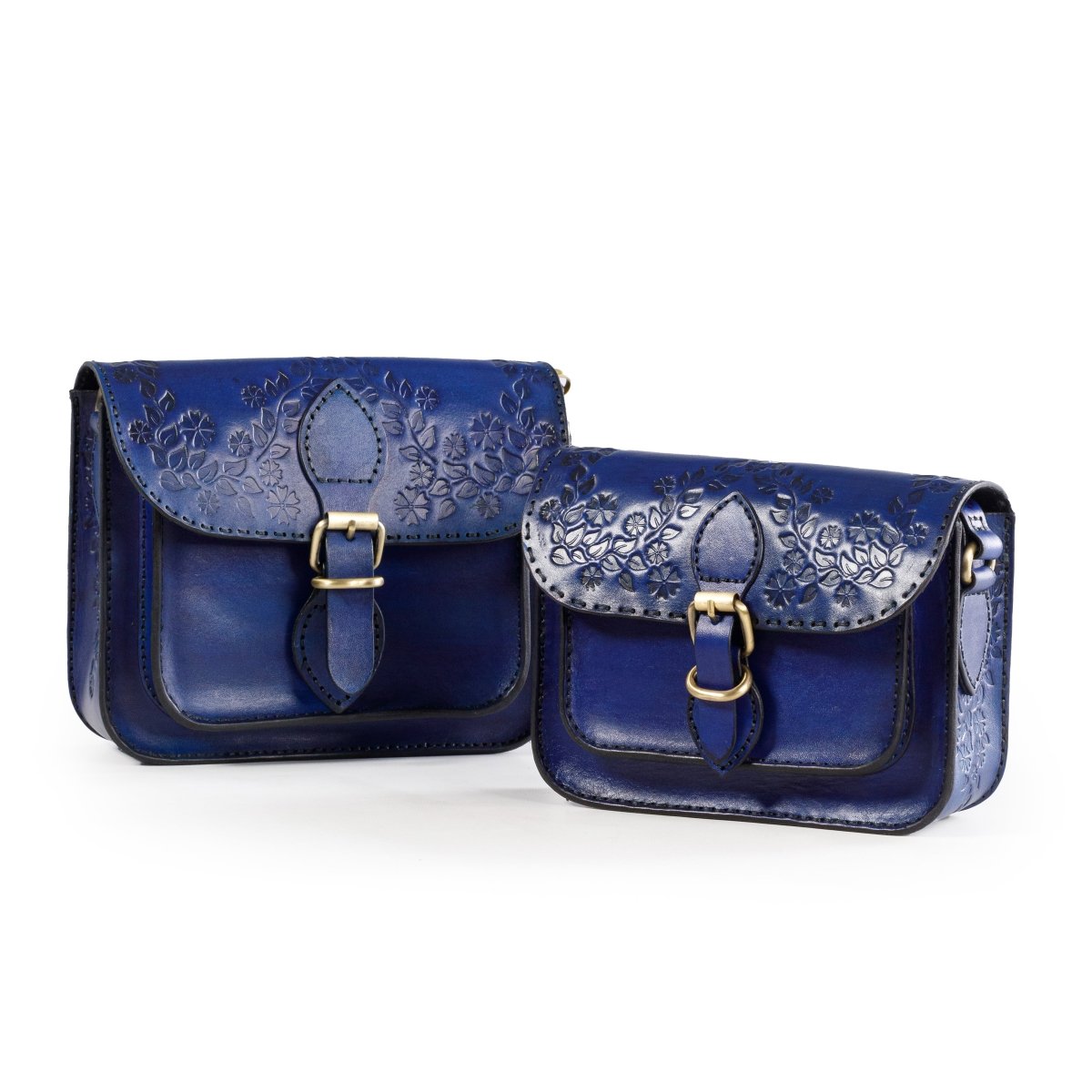 FLORENTIA BAG in Blue - Riham Khairallah