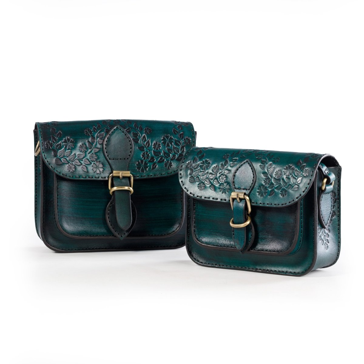 FLORENTIA BAG in Green - Riham Khairallah