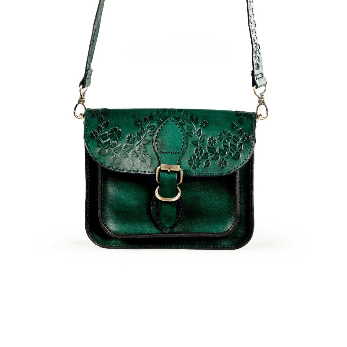 FLORENTIA BAG in Green - Riham Khairallah