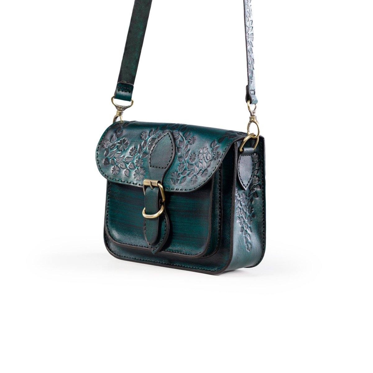 FLORENTIA BAG in Green - Riham Khairallah
