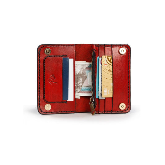 FLORENTIA WALLET in Red - Riham Khairallah