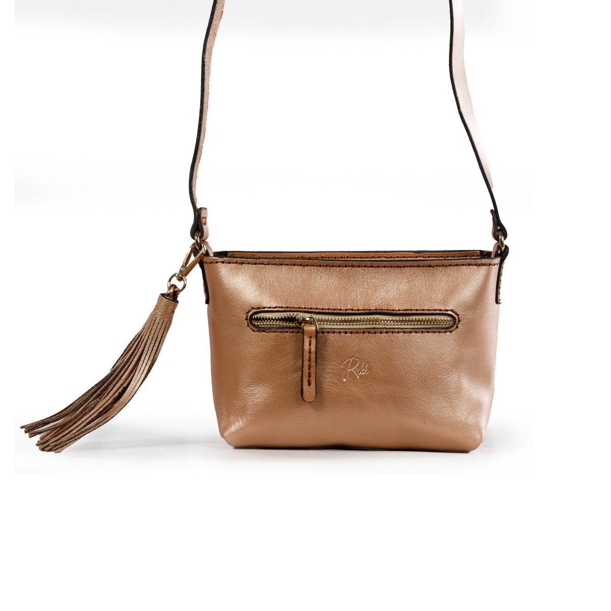 SERA BAG in Gold - Riham Khairallah