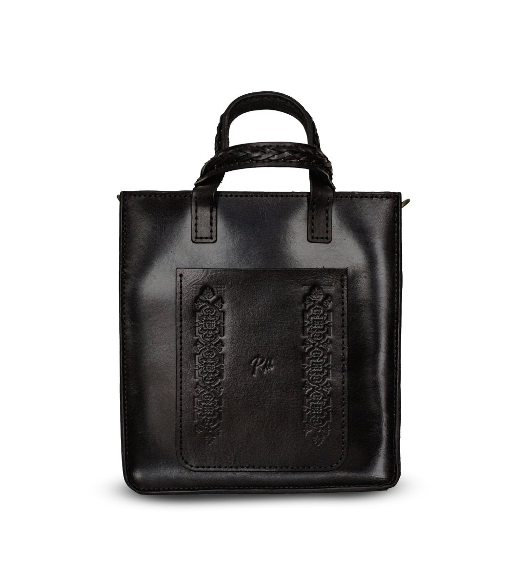 THE NIVARA BAG in Black - Riham Khairallah