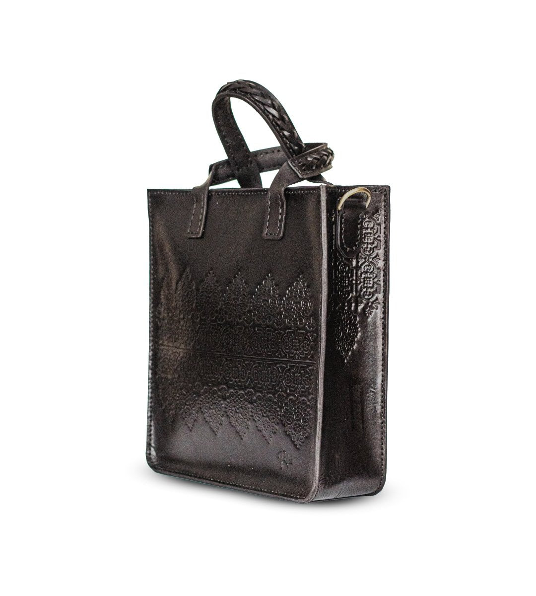 THE NIVARA BAG in Black - Riham Khairallah