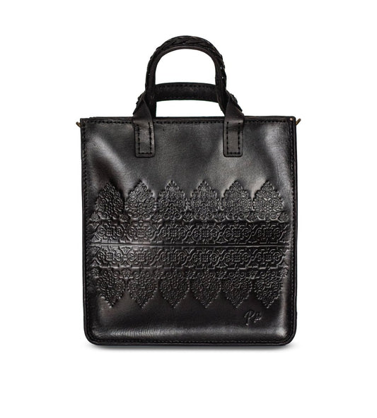 THE NIVARA BAG in Black - Riham Khairallah