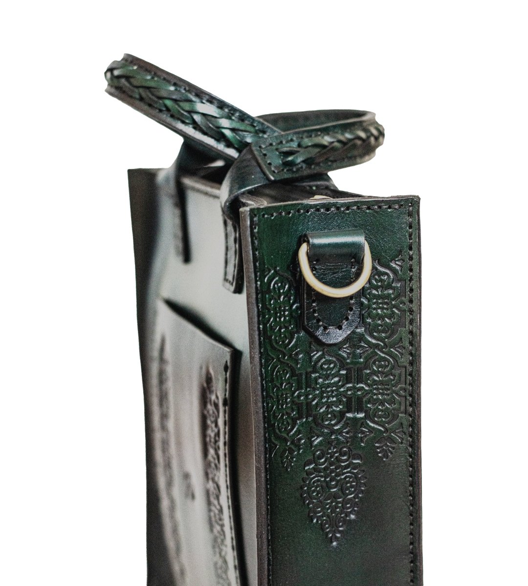 THE NIVARA BAG in Forest Green - Riham Khairallah