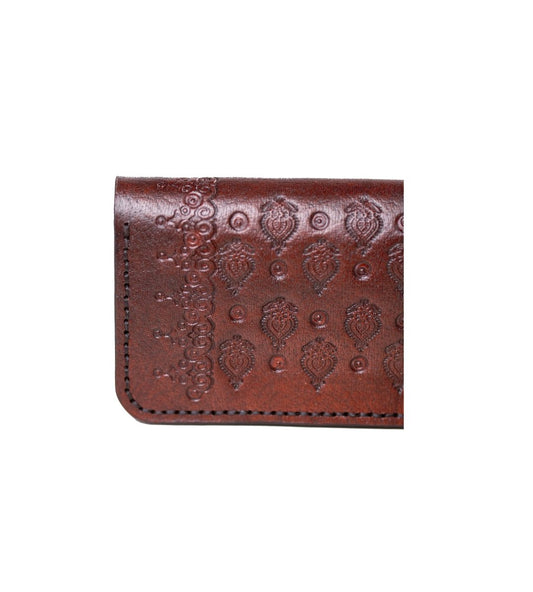 ZAYA WALLET in Espresso - Riham Khairallah