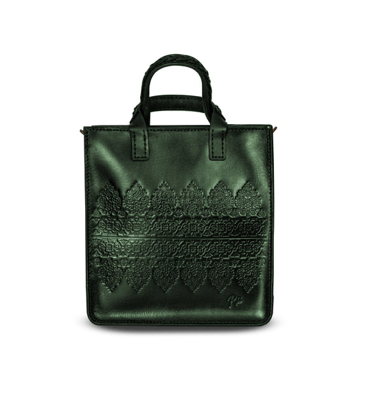 THE NIVARA BAG in Forest Green