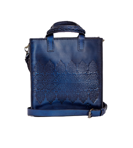 THE NIVARA BAG in Dark Blue