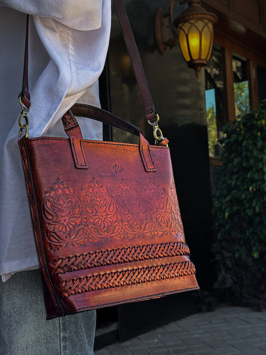 ALMA TOTE BAG In Camel