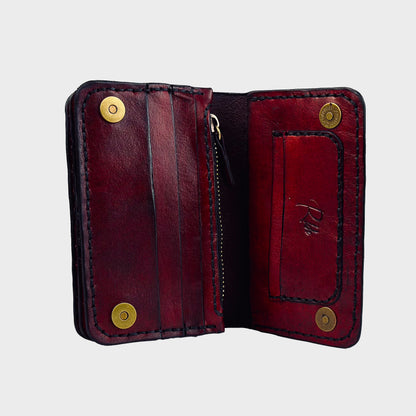 ALMA WALLET in Burgundy