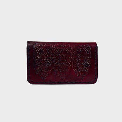ALMA WALLET in Burgundy