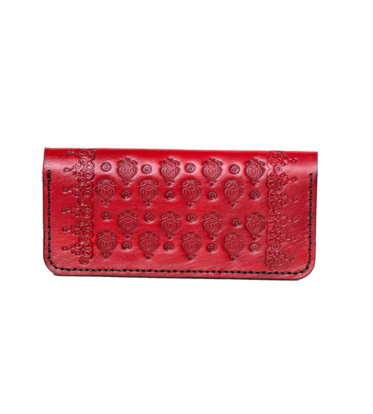 ZAYA  WALLET in Red