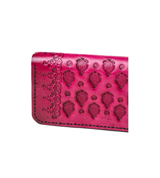 ZAYA  WALLET in Fuschia