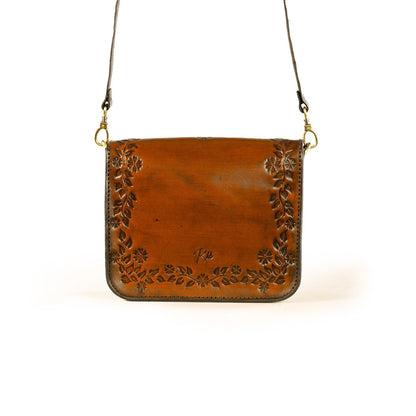 FLORENTIA BAG in Camel - Riham Khairallah