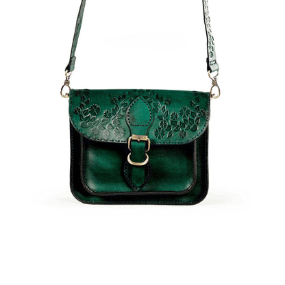 FLORENTIA BAG in Green - Riham Khairallah