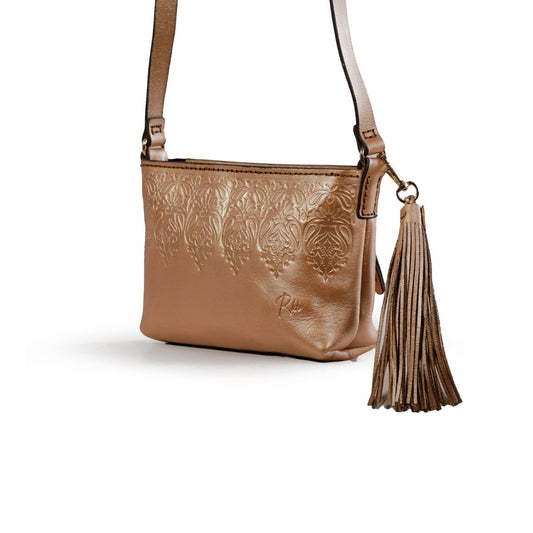 SERA BAG in Gold - Riham Khairallah