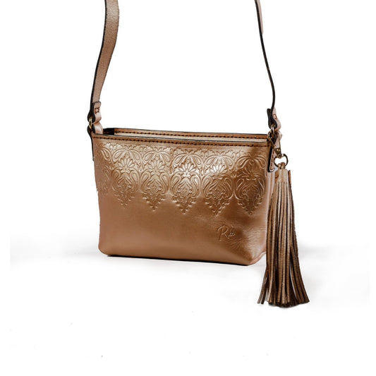 SERA BAG in Gold - Riham Khairallah