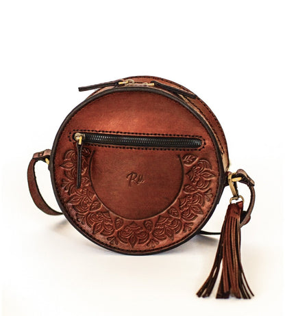 THE LUNARA BAG in Camel - Riham Khairallah