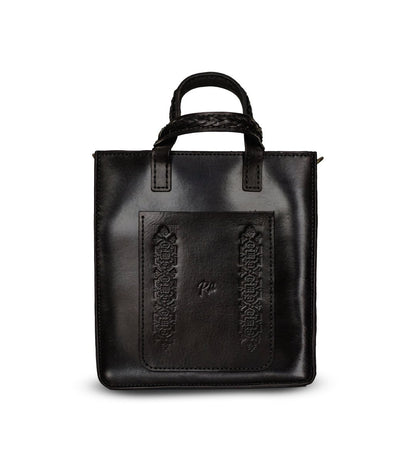 THE NIVARA BAG in Black - Riham Khairallah
