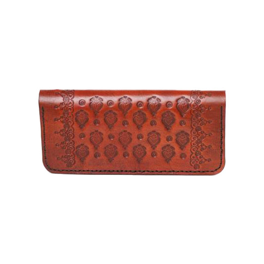 ZAYA WALLET in Camel - Riham Khairallah