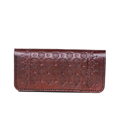 ZAYA WALLET in Espresso - Riham Khairallah